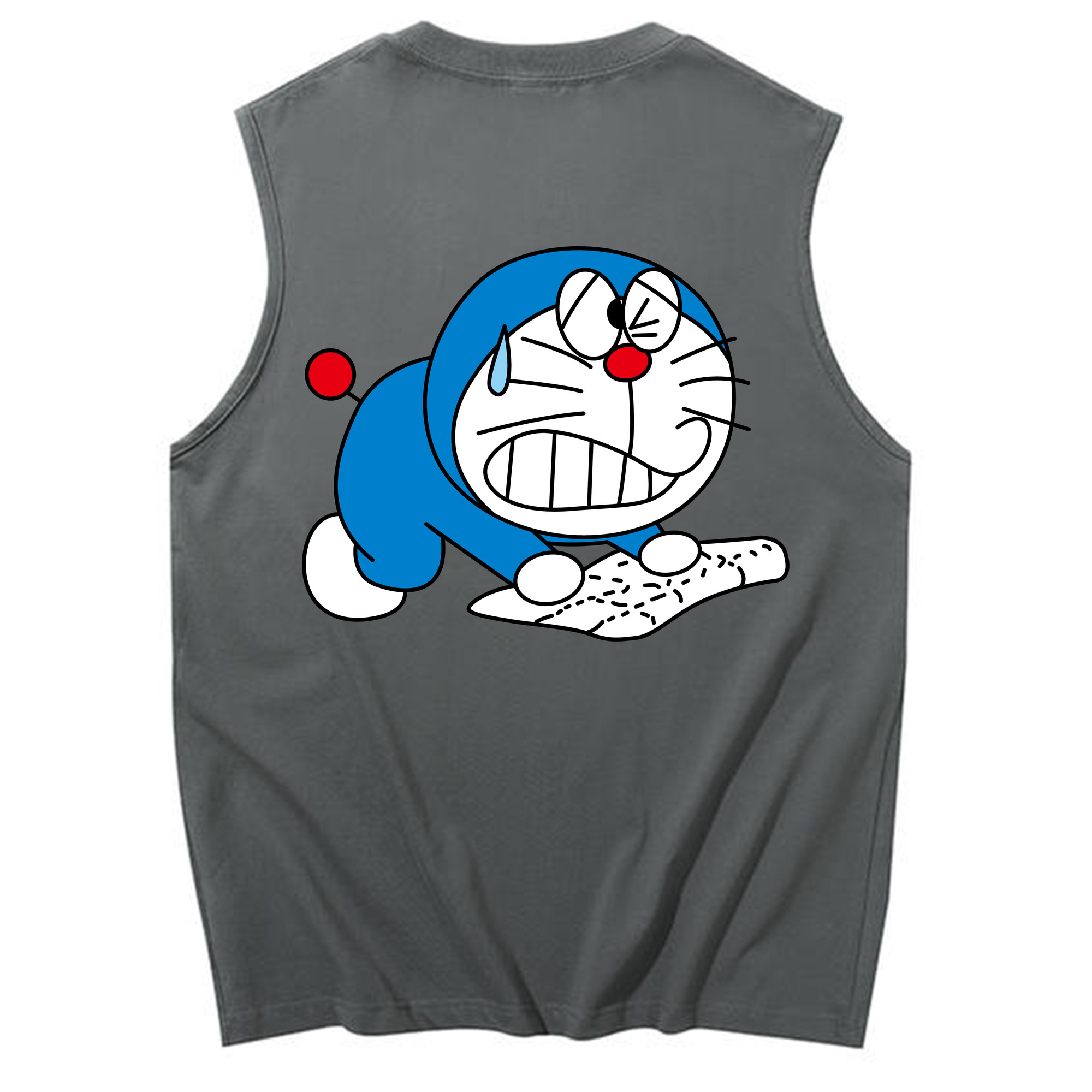 （画像用） ドラえもん Doraemon コットン100％タンクトップ（背面プリント）
